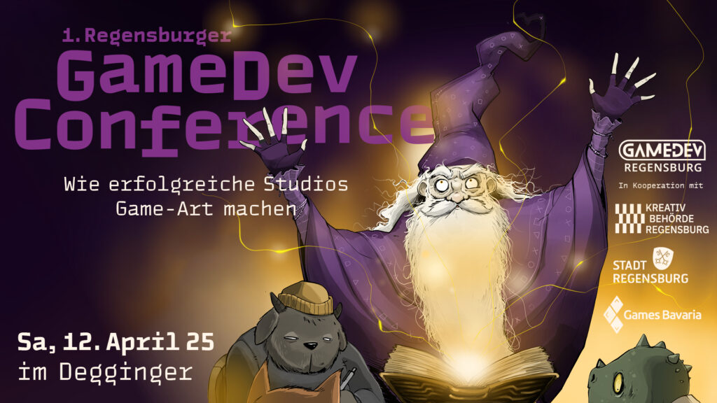 Plakat Regensburger GameDev Conference