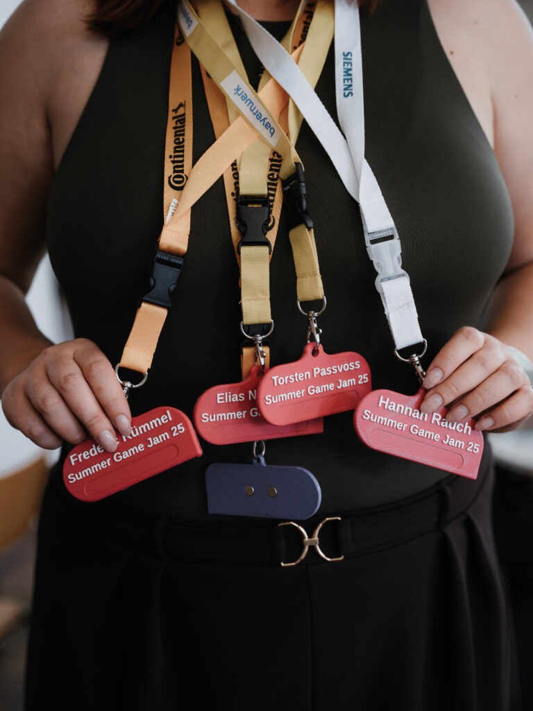 Teilnehmer Badges